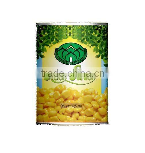 popular product of canned sweet corn