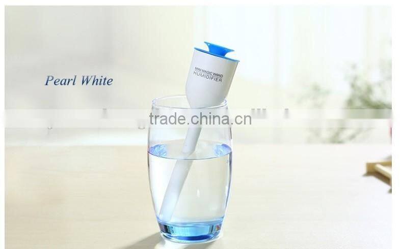 ABS material mini hand-held 30ml rechargeable magic wand nebulizer usb stick ultrasonic humidifier