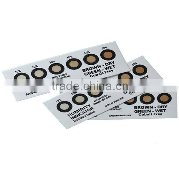 cobalt free color change humidity indicator