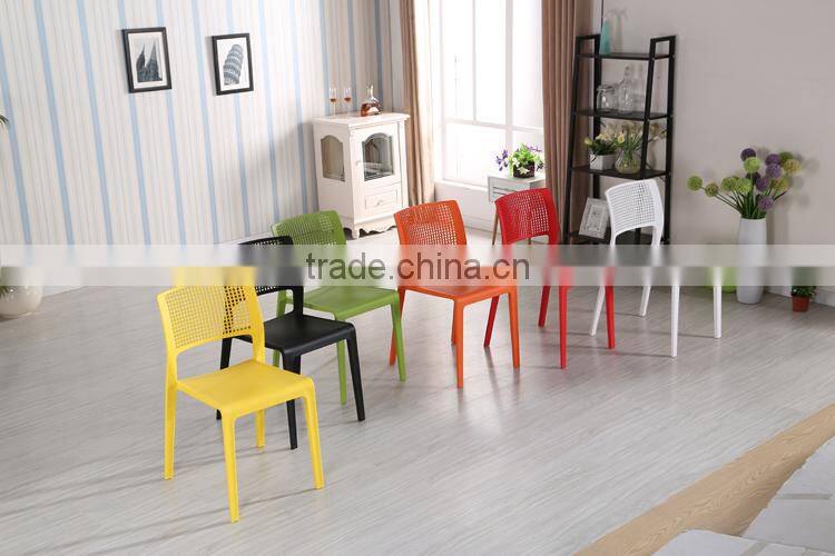 PP material USD14 cheap stacking chairs for India