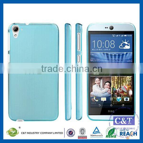 C&T Colorful TPU Rubber Gel Skin Cover Phone Case Cover for HTC Desire 826
