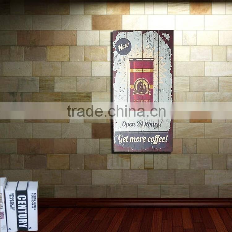 Wooden Vintage Wall Painting Hanging Decoration