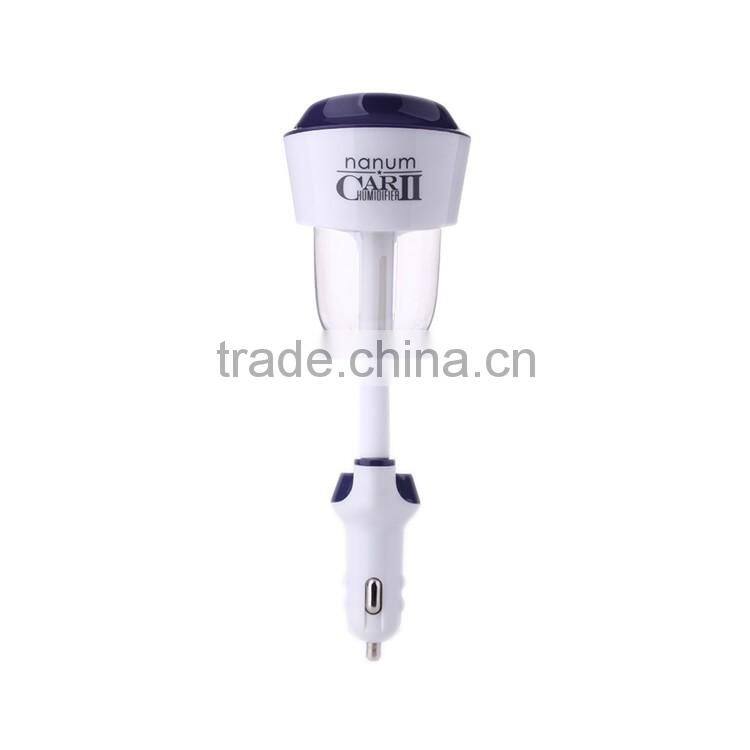 Latest second generation car aroma humidifier cool ultrasonic nanum car air diffuser