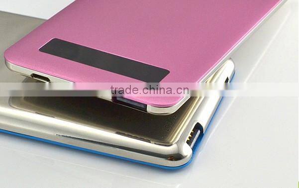 china suppliers super slim powerbank mobile powerbank 5000mah
