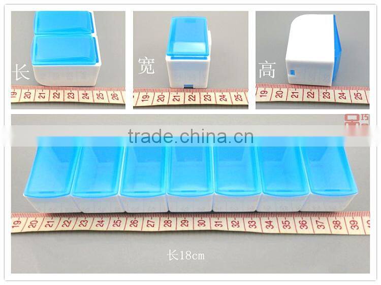 Travel pill box ,7 days pill box /container