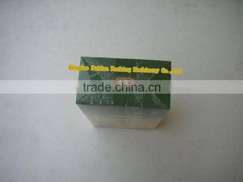 FFT Type Cosmetics Box Cellophane Packing Machine