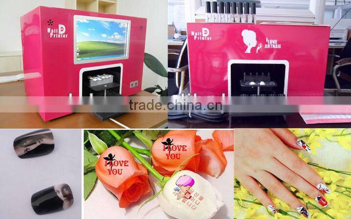 digital flower nail machine for printing freely