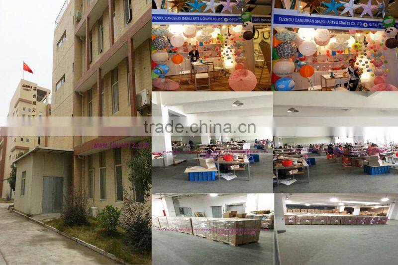 2016 new arrival paper pom pom tassel