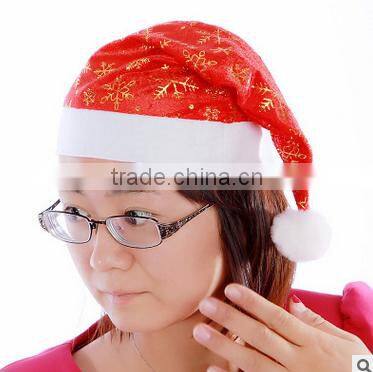 christmas decoration yiwu Snowflake Christmas hats ideas