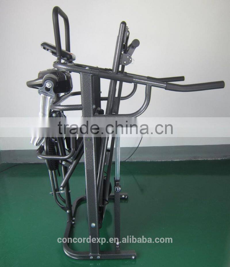 2014 body strong fitness equipment treadmill with massage and twister