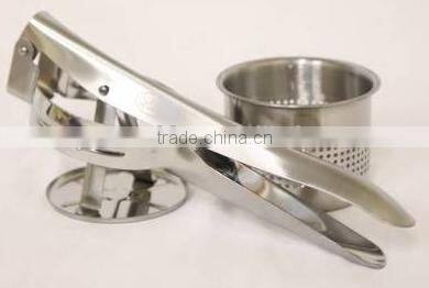 2016 New Product Wholesale High Quality Kitchen potato Factory / Promotional Safety Food Grade Potato Stainless Steel Masher