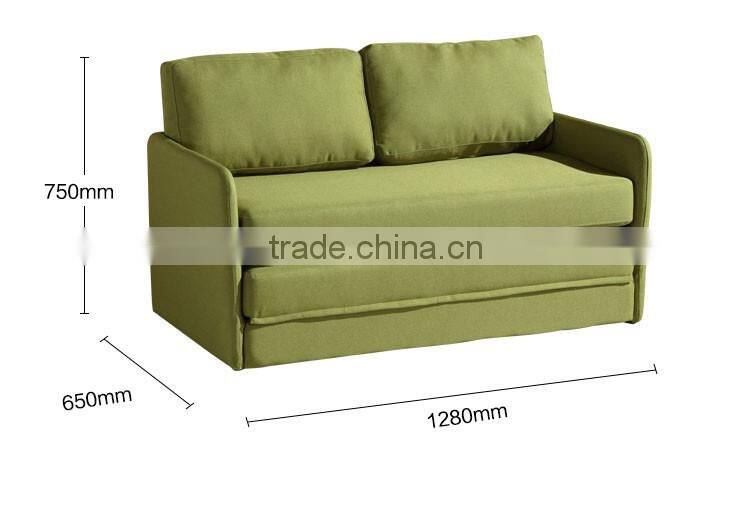 wholesale colorful convertible fabric loveseat sleeper