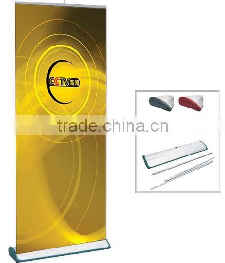 Roll up banner stand