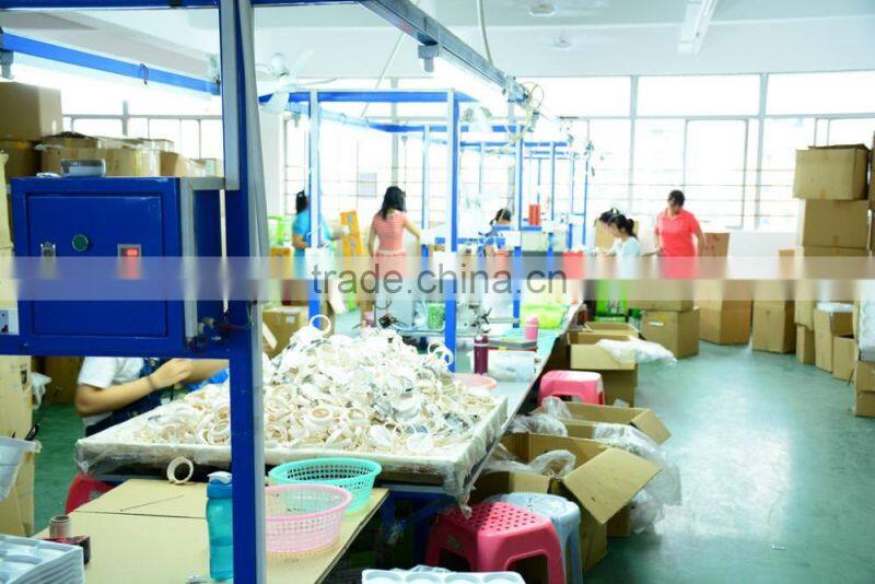 Custom shiny cosmetic mascara container with brush