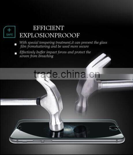 Alibaba gold supplier 9H 2.5D Tempered Glass Screen Protector for iPhone 6 6s plus