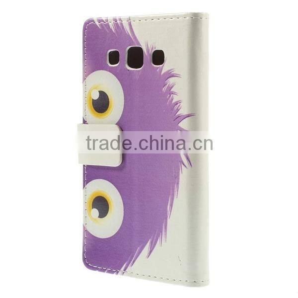 for samsung galaxy A3 case,stand pu leather wallet case for samsung galaxy A3 stylish case,wholesale