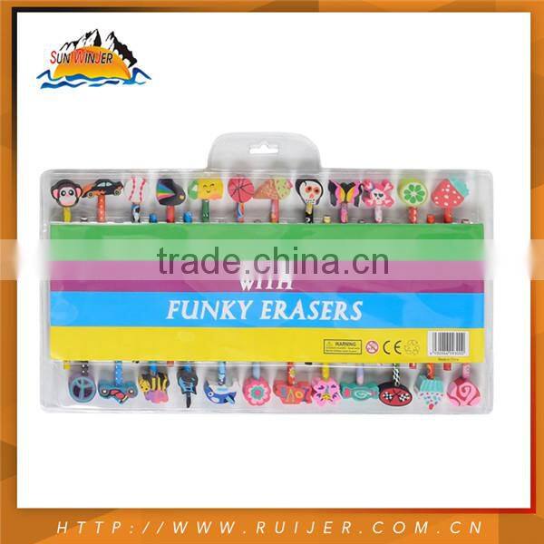 Colorful New Trendy Factory Made Cheap Customized Topper Pencil