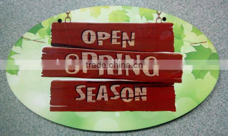 Sublimation Blank MDF Door Plaque For heat press