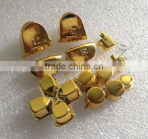 custom chrome controller shell for ps4 controller shell red gold silver blue purple pink green color mod