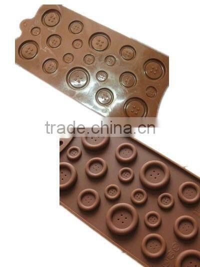 High quality silicone heart-shapes Valentine's Day chocolate mold