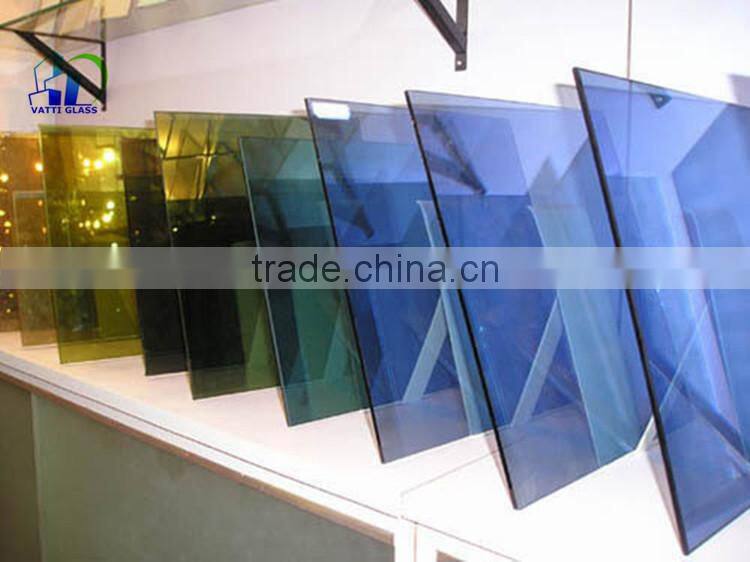 4mm 5mm 6mm coated glass reflective glass use for building windows