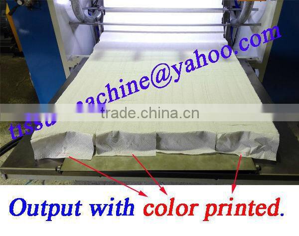 Italy Design Embossing Laminating Printing High Speed Automatic Paper Tissue Converters