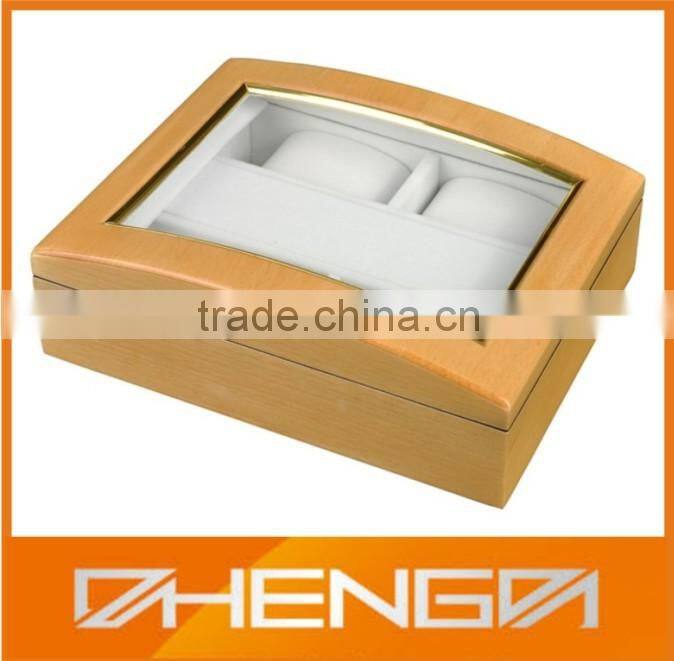 Best Sell custom made empty classic wooden watch boxes with different insert (ZDS-F250)