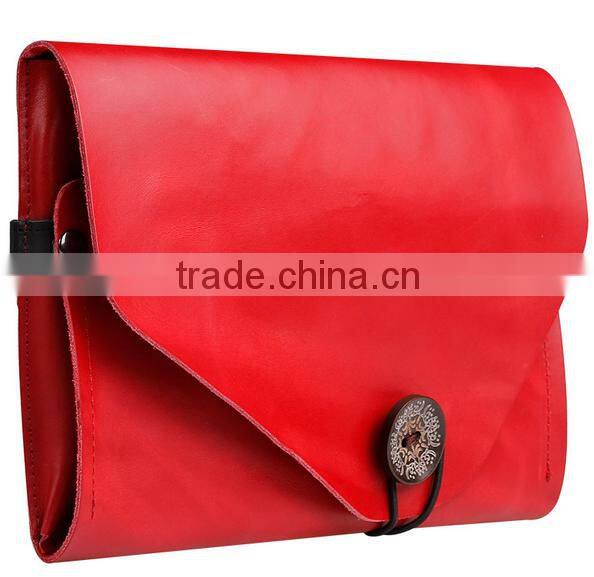 Light holder multiple function leather card holder case for mobile phones and ipad