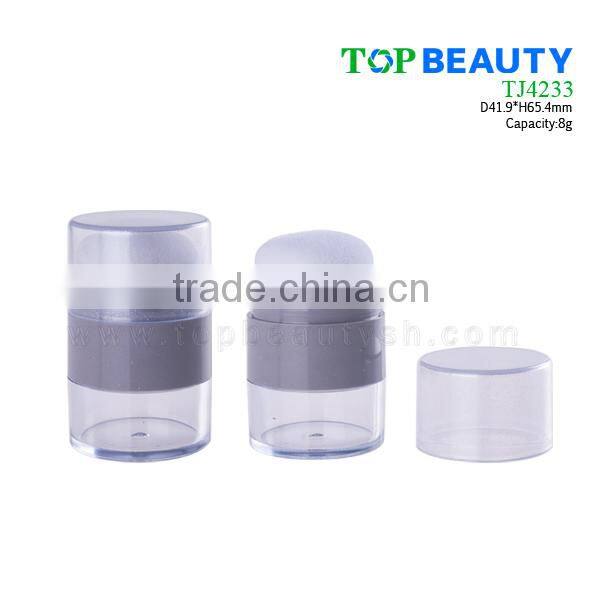 TJ4233- New Empty Plasstic Mineral Powder Container