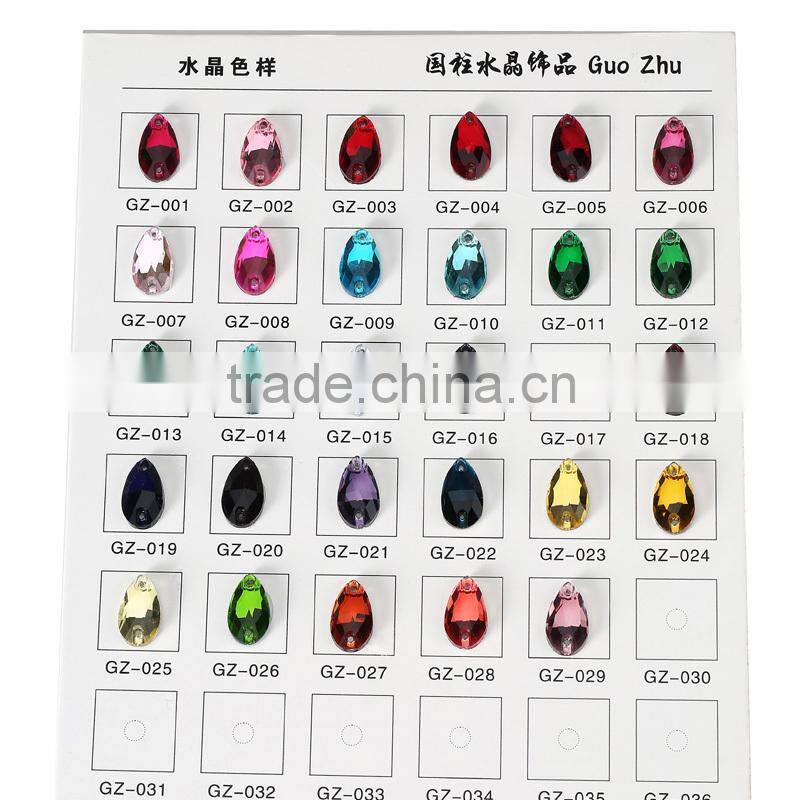 Flatback Sew On Crystal Rhinestone