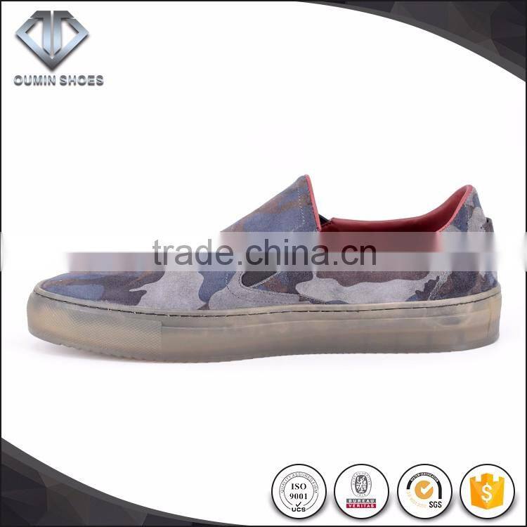 men comfortable hot sell casual shoe,the Italian style the most popular street style camouflage suede