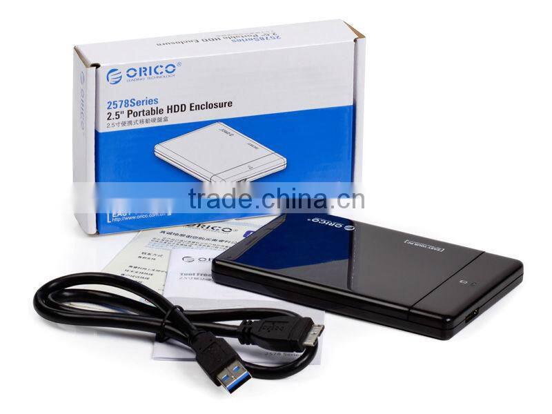 external HDD enclosure designed for 5~7mm thickness 2.5''SATA HDD