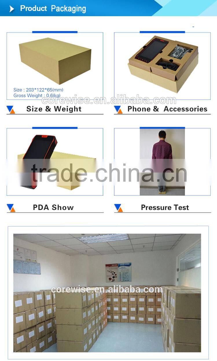 Waterproof 4G LTE Honeywell High Power Infrared Barcode Scanner Android smart touch tablet