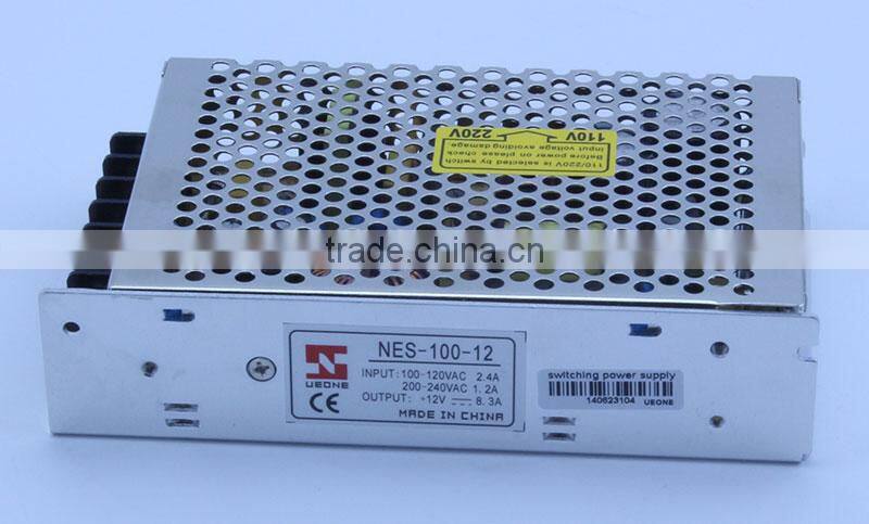 Hot sale 120w 36v 5a switching power supply CE factory price NES-120-3.3