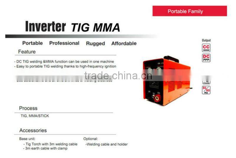 New Arrival !WS Series tig/mma welding machine - IGBT TIG MMA welder 0-400A