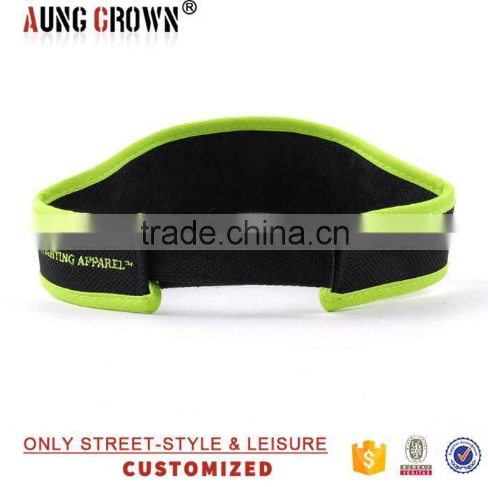 running sun visor hat/custom cheap sun visor