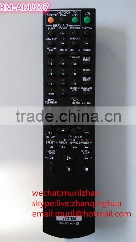 Black 54 Buttons SYSTEM RM-ADU007 Remote Control for Sony RM-SA023 RMT-B104C RM-SD015 RMT-B119A RM-715A RM-GD011