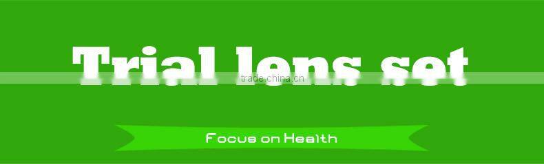 The Latest Top Quality Aluminium Case Metal 266 PCS 36.5 MM Trial Lens Set