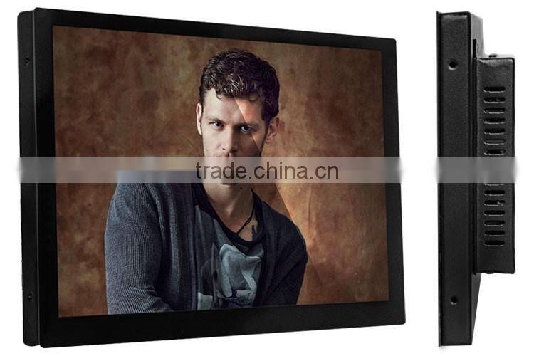 Pure flat 15.6 Inch touch screen monitor with wall mount