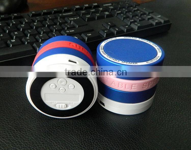 Hot sale mini portable wireless low price aluminum bluetooth speaker