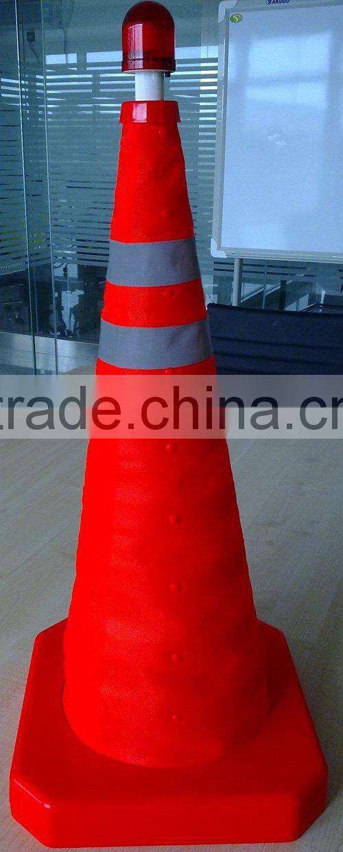 Collapsible cone,LED collapsible traffic cone ,collapsible safety cone