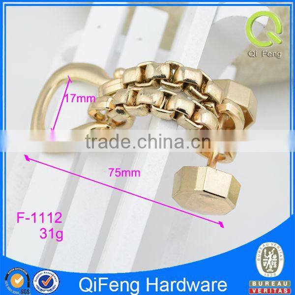 Fashion gold metal chain for handbag chain