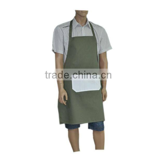 Cotton One Pocket Aprons of Kitchen for Men