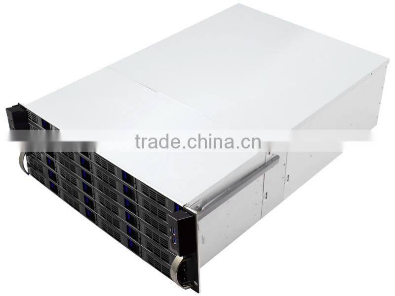 ED424H65-T3-D 4U Rackmount Server Case with 24 Hot-Swappable SATA/SAS Drive Bays