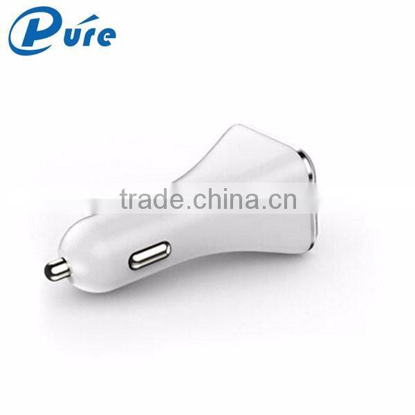 2016 Newest colorful multi usb ports car charger for iphone ipad with 5V 4.8A car charger with LED display