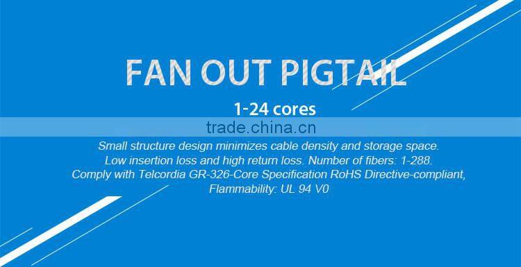 GJFJBV single mode indoor 2 core duplex optical fiber cable made in China
