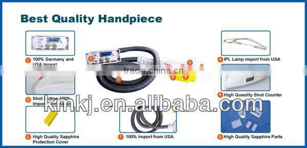 CE ISO approved skin laser for home with ipl and 5 sapphire filters (Free Shipping)