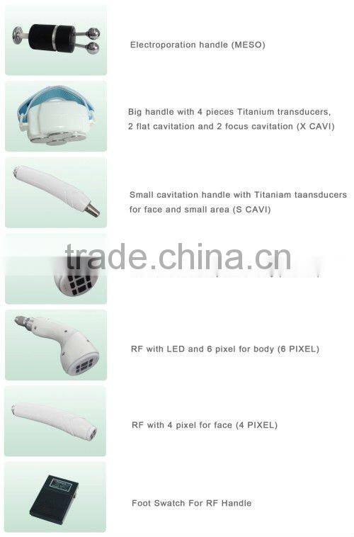 Safe Multi polar RF Mesotherapy Beauty Equipment