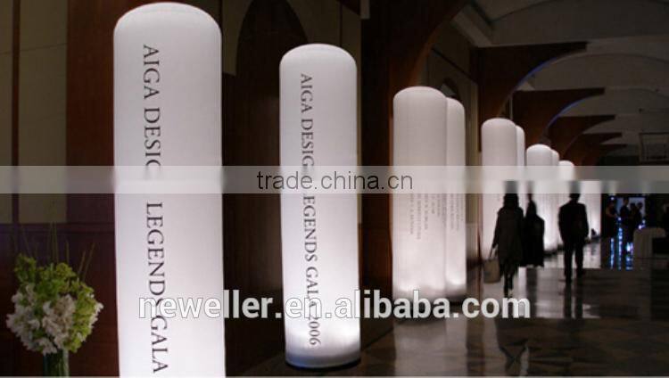Super quality inflatable led light pillar For EVENT