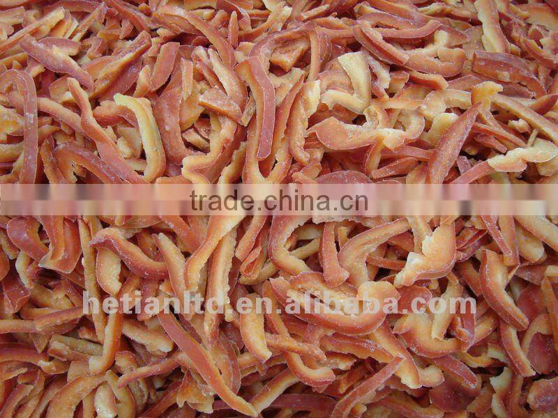 IQFshredded red bell pepper